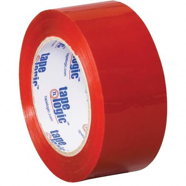 Tape Logic - Pack of (18) 110 Yd Rolls 2" Red Box Sealing & Label Protection Tape - Top Tool & Supply