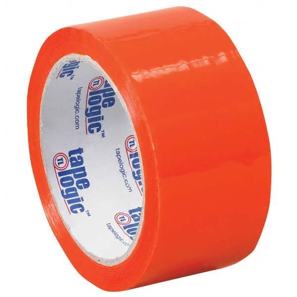 Tape Logic - Pack of (6) 55 Yd Rolls 2" Orange Box Sealing & Label Protection Tape - Top Tool & Supply