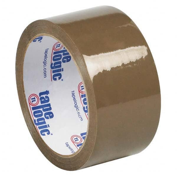 Tape Logic - Pack of (36) 55 Yd Rolls 2" Tan Box Sealing & Label Protection Tape - Top Tool & Supply