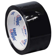 Tape Logic - Pack of (18) 55 Yd Rolls 2" Yd Black Box Sealing & Label Protection Tape - Top Tool & Supply