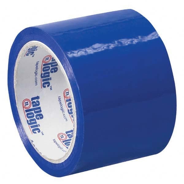 Tape Logic - Pack of (6) 55 Yd Rolls 3" Blue Box Sealing & Label Protection Tape - Top Tool & Supply