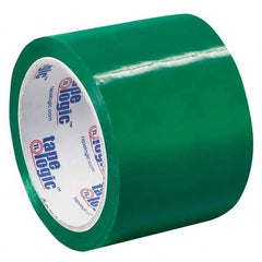 Tape Logic - Pack of (6) 55 Yd Rolls 3" Green Box Sealing & Label Protection Tape - Top Tool & Supply