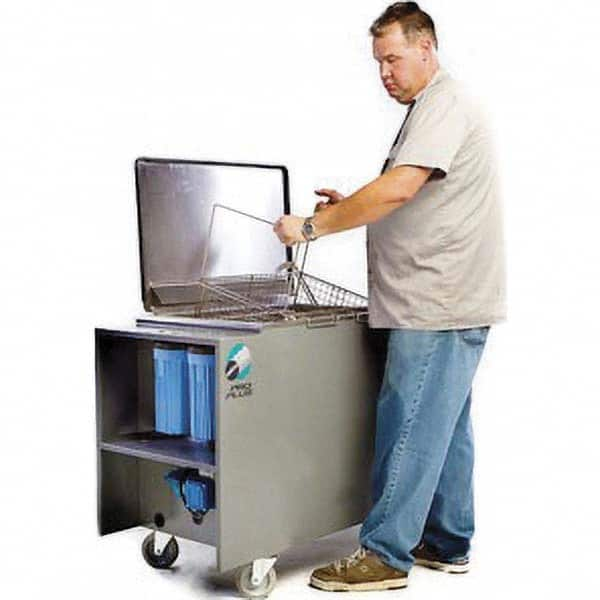 Shiraclean - 33 Gal Free Standing Water-Based Ultrasonic Cleaner - Top Tool & Supply