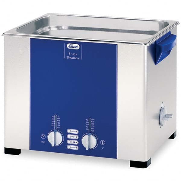 Elma - 2.5 Gal Bench Top Water-Based Ultrasonic Cleaner - Top Tool & Supply