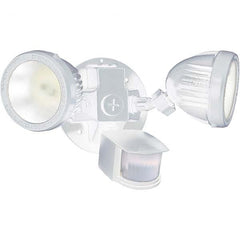 Hubbell Lighting - Motion Sensing Light Fixtures Detection Angle: 180 Number of Heads: 2 - Top Tool & Supply