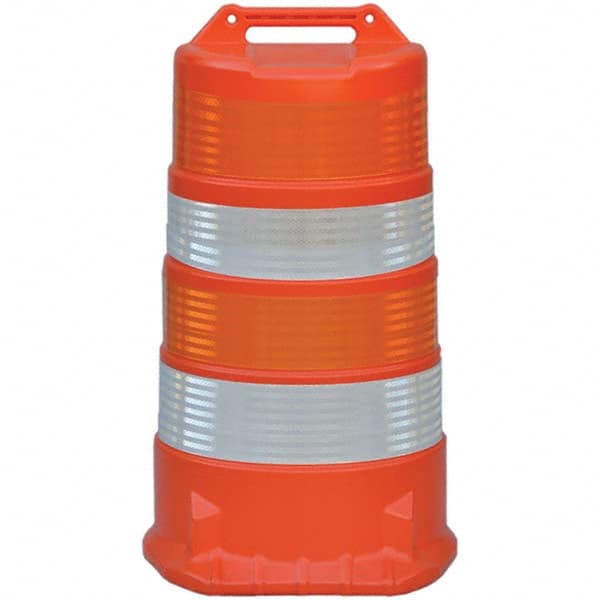 VizCon - Traffic Barrels, Delineators & Posts Type: Channelizer Drum Material: Plastic - Top Tool & Supply