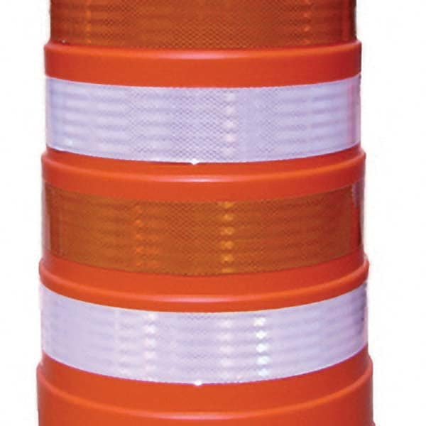 VizCon - Traffic Barrels, Delineators & Posts Type: Channelizer Drum Material: Plastic - Top Tool & Supply