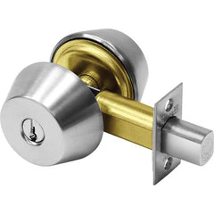 Sargent - Deadbolts Type: One-Way Deadbolt Door Thickness Range: 1-3/8-1-3/4 - Top Tool & Supply