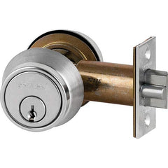 Schlage - Deadbolts Type: Double Cylinder Door Thickness Range: 1-1/2-1-3/4 - Top Tool & Supply