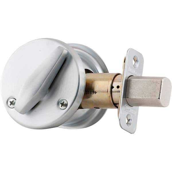 Schlage - Deadbolts Type: Classroom Deadbolt Door Thickness Range: 1-3/8 - 1-7/8 - Top Tool & Supply