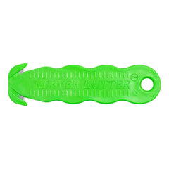 Klever Innovations - Utility Knives, Snap Blades & Box Cutters; Type: Safety Blade ; Blade Type: Concealed ; Number of Blades Included: 1 ; Number of Blades: 1 ; Handle Material: Plastic ; Color: Green - Exact Industrial Supply