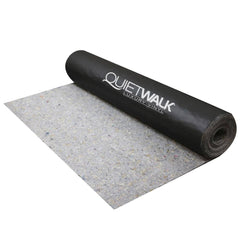 QuietWalk - Felt Sheets; Material: Recycled Fiber ; Thickness (Decimal Inch): 0.0710 ; Width (Inch): 36.0000 ; Length Type: Long ; Length (Inch): 400 ; Density (Lb./Sq. Yd.): 18.28 - Exact Industrial Supply