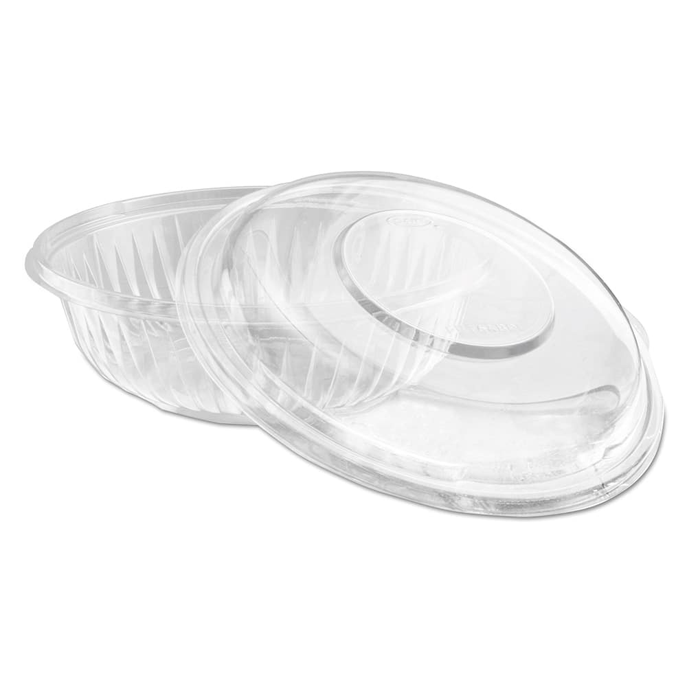 DART - Food Containers; Type: Bowl & Lid ; Shape: Round ; Volume Range: Smaller than 64 oz. ; Height (Decimal Inch): 2.000000 ; Diameter/Width (Decimal Inch): 7.2000 ; Material Family: Plastic - Exact Industrial Supply