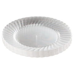 WNA - Paper & Plastic Cups, Plates, Bowls & Utensils; Breakroom Accessory Type: Plates ; Breakroom Accessory Description: Dinnerware-Plate; Plastic ; Color: Clear - Exact Industrial Supply