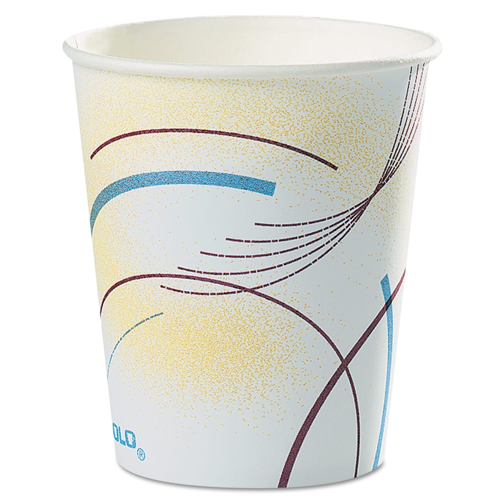 DART - Paper & Plastic Cups, Plates, Bowls & Utensils; Breakroom Accessory Type: Cold Cups ; Breakroom Accessory Description: Cups-Water; Paper Flat Bottom ; Color: Multicolored - Exact Industrial Supply