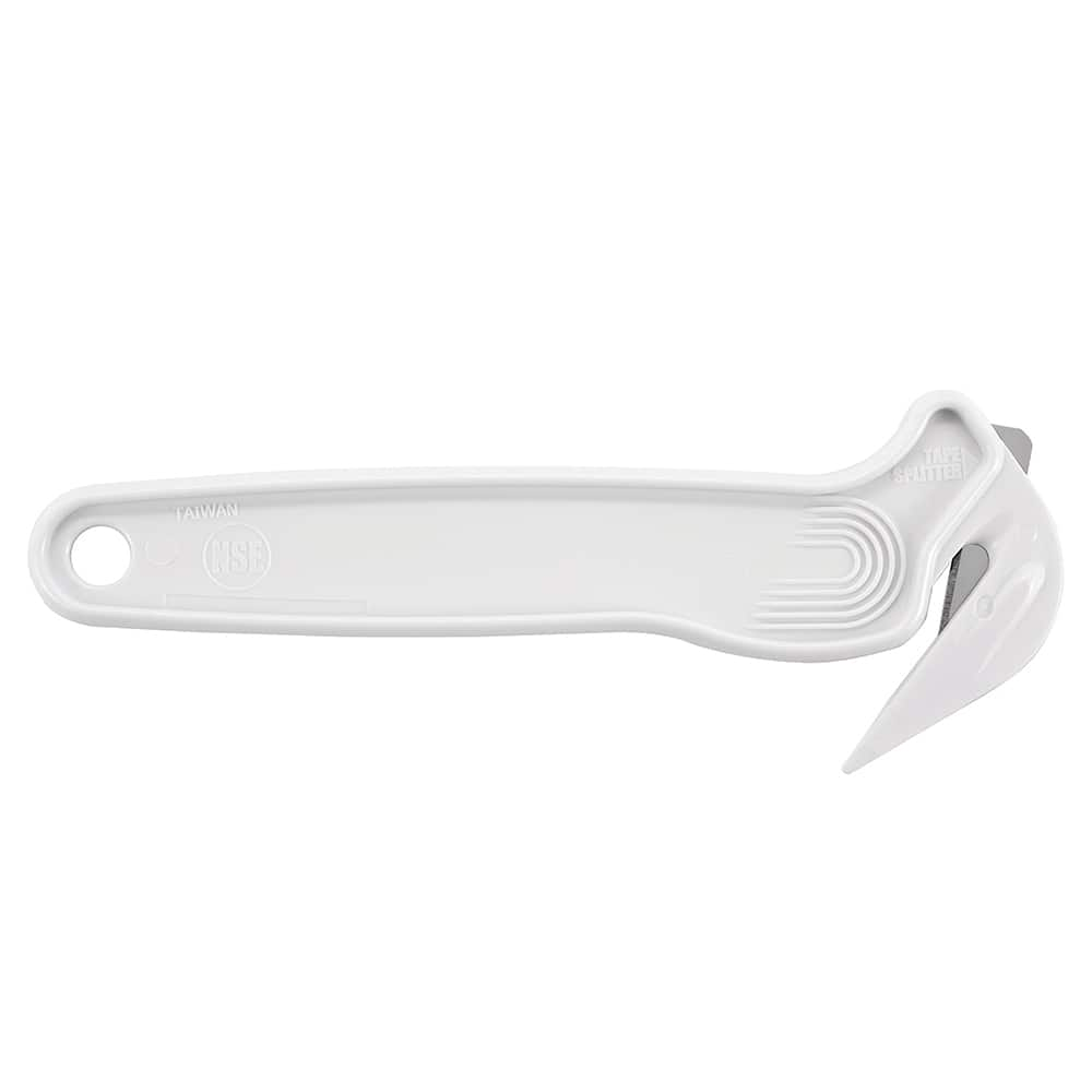 PHC - Utility Knives, Snap Blades & Box Cutters; Type: Food Cutter ; Blade Type: Recessed/Concealed Fixed Blade ; Number of Blades Included: 1 ; Number of Blades: 1 ; Handle Material: Plastic ; Color: White - Exact Industrial Supply