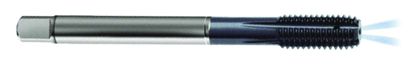 M12 x 1.75 Dia. - 6HX - 5 FL - PM Cobalt Semi-Bott Tap-ALCRN-Coolant-Thru-FORM-C - Top Tool & Supply