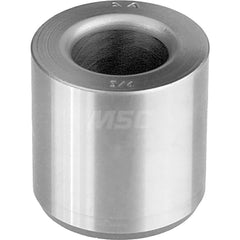 Press Fit Headless Drill Bushing: P, 3/4″ ID, 1-3/8″ OD 1-3/8″ OAL, Carbon Steel