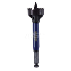 Self-Feed Drill Bits; Drill Bit Size (Inch): 1.5 in; Shank Diameter (Inch): 0.4375; Shank Size (Inch): 0.4375; Shank Type: Hex Shank; Coated: Coated; Drill Bit Material: Steel; Drill Bit Finish/Coating: Oxide; Coated; Series: SPEEDBOR ™; Overall Length (I