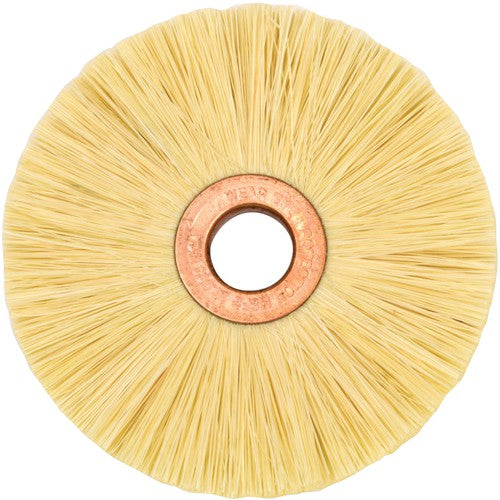 3″ Small Diameter Tampico Wheel Brush, 1/2″ Arbor Hole - Top Tool & Supply