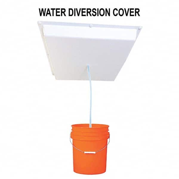 Elima-Draft - Registers & Diffusers Type: Ceiling Diffuser Cover Style: Water Diversion - Top Tool & Supply