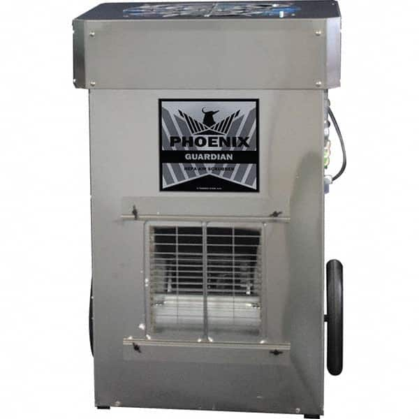 Made in USA - 2 Speed, 25" Wide x 39" High x 25" Deep, True Hepa Air Purifier - Top Tool & Supply