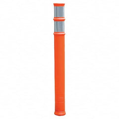 PRO-SAFE - Traffic Barrels, Delineators & Posts Type: Delineator Post Material: HDPE - Top Tool & Supply