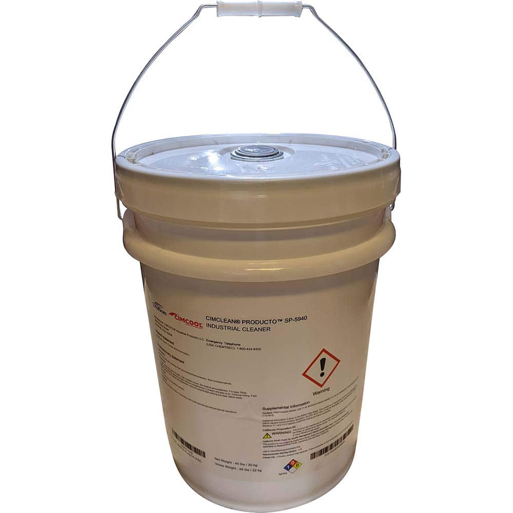 Parts Washing Solutions & Solvents; Solution Type: Water-Based; Container Size (Lb.): 49.00; Container Type: Pail; Cleaner/Series: CIMCLEAN SP5940