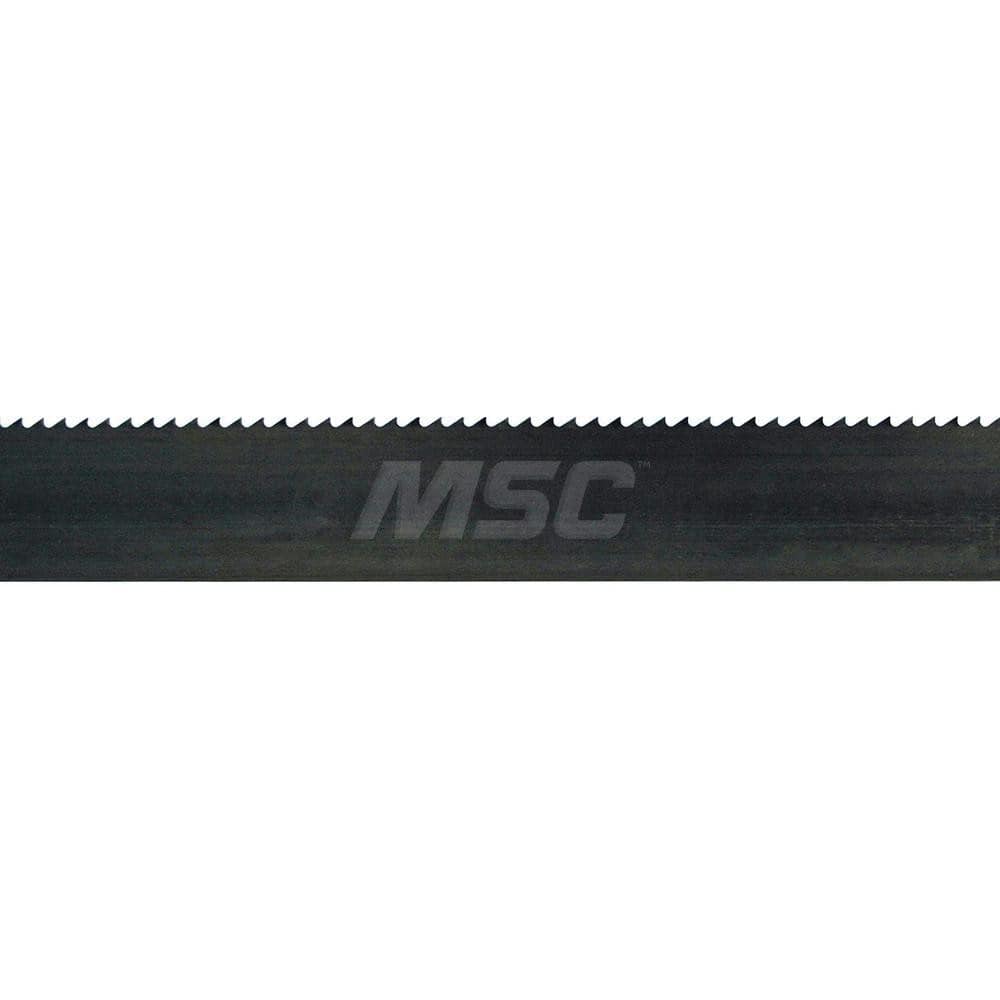 Welded Bandsaw Blade: 13' 5″ Long, 1-1/4″ Wide, 0.042″ Thick, 1.14H TPI Carbon Steel, Toothed Edge