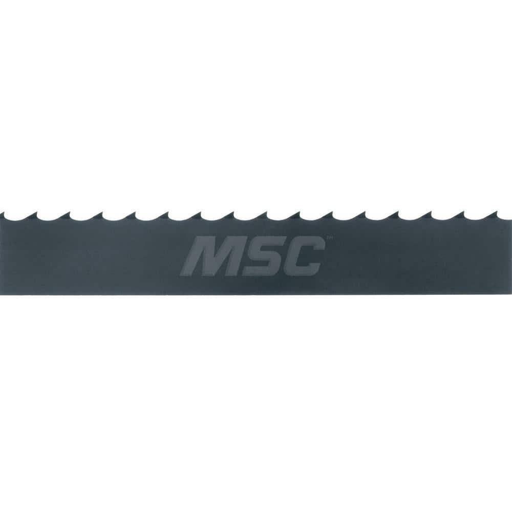 Welded Bandsaw Blade: 6' Long, 1/4″ Wide, 0.025″ Thick, 6 TPI Carbon Steel, Toothed Edge