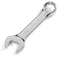 Combination Wrench: Chrome, Chrome-Plated