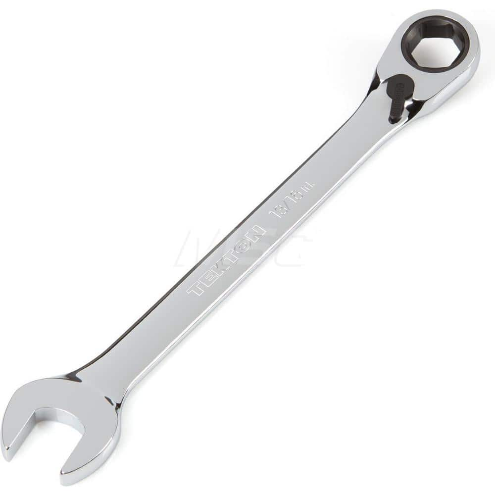 Combination Wrench: Chrome, Chrome-Plated