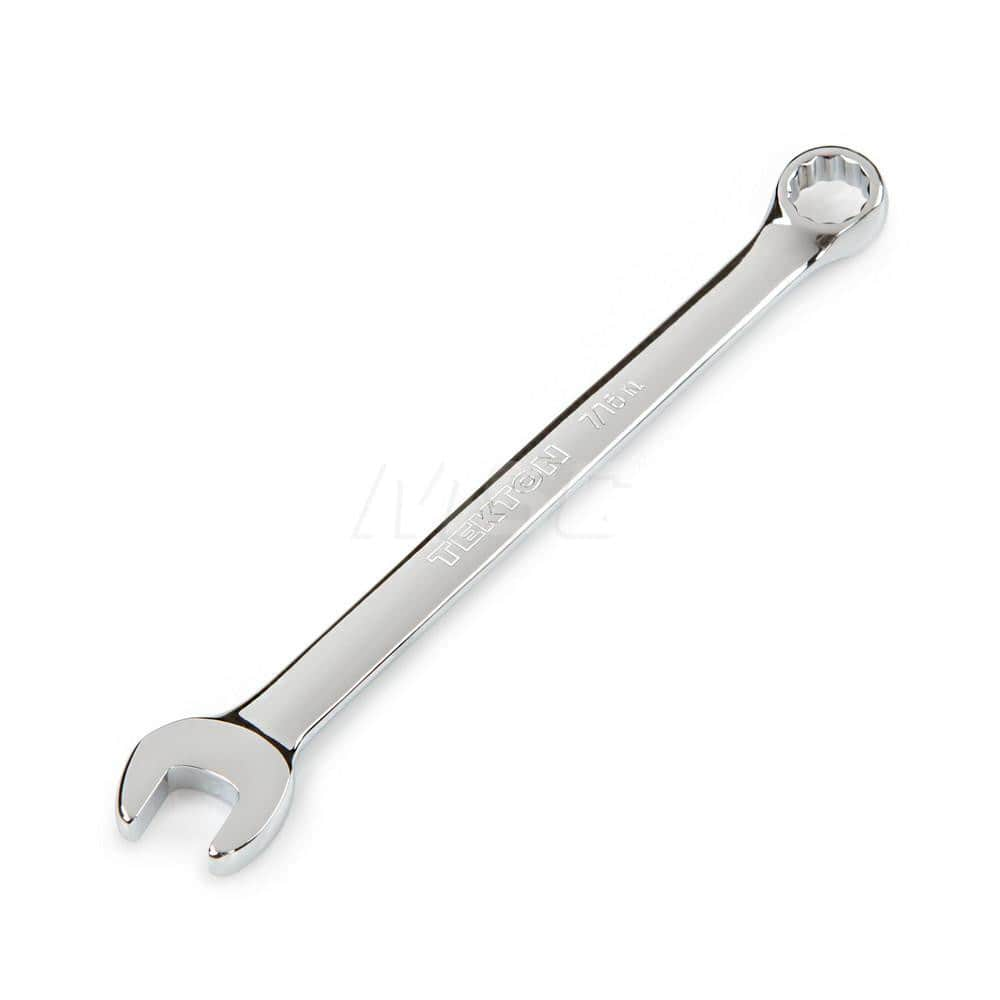 Combination Wrench: Chrome, Chrome-Plated