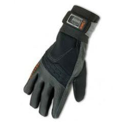 9012 S BLK GLOVES W/ WRIST SUPPORT - Top Tool & Supply