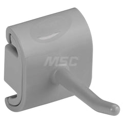 Mop & Broom Wall Hooks; Type: Wall Bracket; Number Of Holders: 1.000; Maximum Load Capacity: 6.61; Material: Polypropylene; Polyamide; Color: Gray; Width (Inch): 3.07