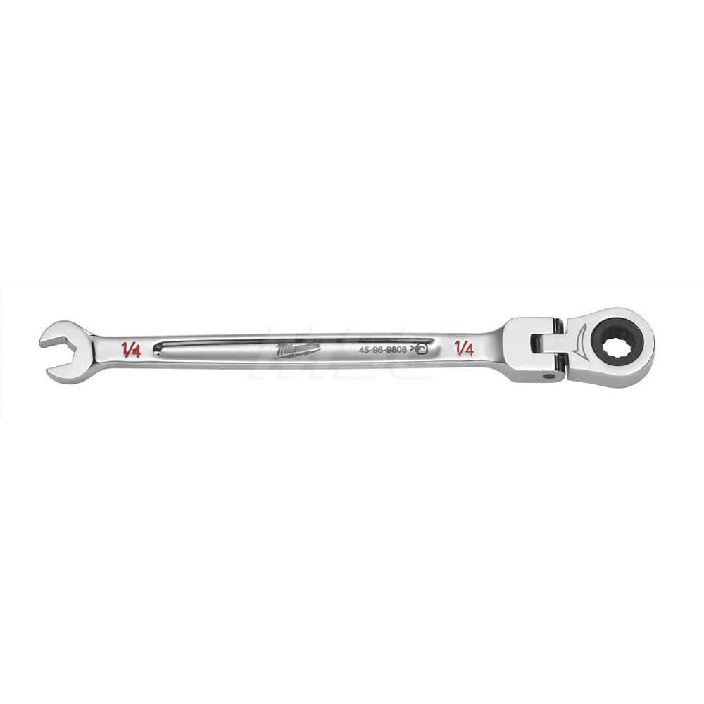 Combination Wrench: Chrome Vanadium Steel, Chrome-Plated