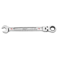 Combination Wrench: Chrome Vanadium Steel, Chrome-Plated