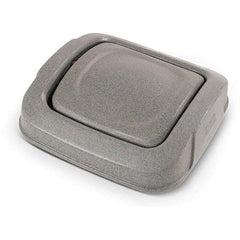 Toter - Trash Can & Recycling Container Lids Lid Shape: Square Container Shape: Square - Top Tool & Supply