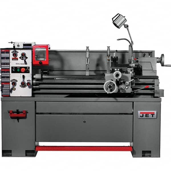 Jet - Bench, Engine & Toolroom Lathes Machine Type: Bench Lathe Spindle Speed Control: Electronic Variable Speed - Top Tool & Supply