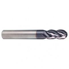 4mmTuffCut XR 4 Flute Carbide End Mill Ball Nose - Top Tool & Supply