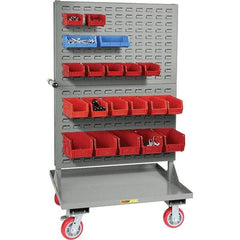 Little Giant - 30" Wide x 36" Long x 64" High Cart - Steel, Polyurethane Casters - Top Tool & Supply