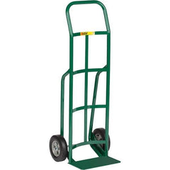 Little Giant - 800 Lb Capacity 47" OAH Hand Truck - Continuous Handle, Steel, Rubber Wheels - Top Tool & Supply