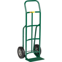 Little Giant - 800 Lb Capacity 47" OAH Hand Truck - Continuous Handle, Steel, Rubber Wheels - Top Tool & Supply