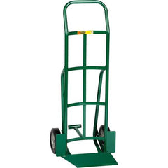 Little Giant - 800 Lb Capacity 47" OAH Hand Truck - Continuous Handle, Steel, Rubber Wheels - Top Tool & Supply