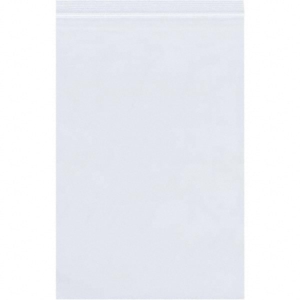 Value Collection - Pack of (1000) 5 x 8" 4 mil Reclosable Poly Bags - Top Tool & Supply