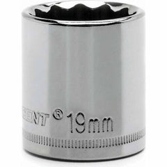 Crescent - Hand Sockets Drive Size (Inch): 3/8 Size (mm): 11.0 - Top Tool & Supply