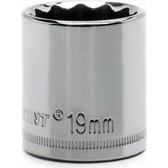 Crescent - Hand Sockets Drive Size (Inch): 3/8 Size (mm): 14.0 - Top Tool & Supply