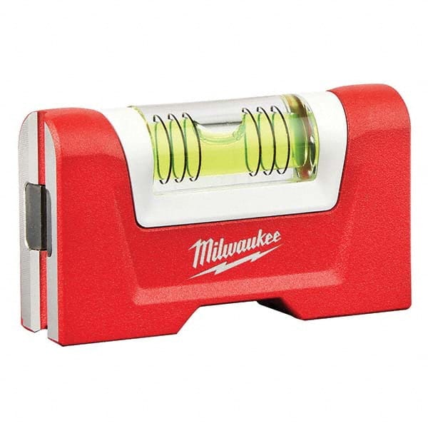 Milwaukee Tool - Tubular & Pocket Levels Mounting Type: Magnetic Mounting Direction: Horizontal/Vertical - Top Tool & Supply