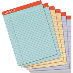 UNIVERSAL - Note Pads, Writing Pads & Notebooks Writing Pads & Notebook Type: Writing Pad Size: 8-1/2 x 11-3/4 - Top Tool & Supply