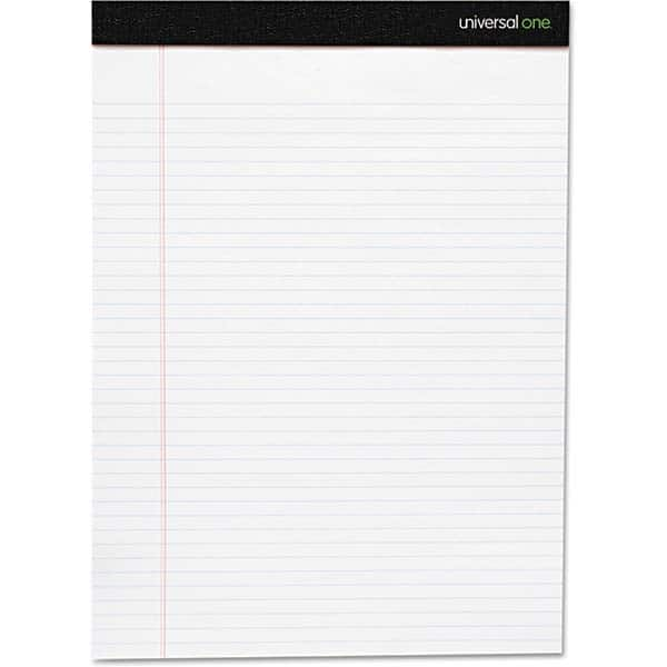 UNIVERSAL - Note Pads, Writing Pads & Notebooks Writing Pads & Notebook Type: Writing Pad Size: 5 x 8 - Top Tool & Supply